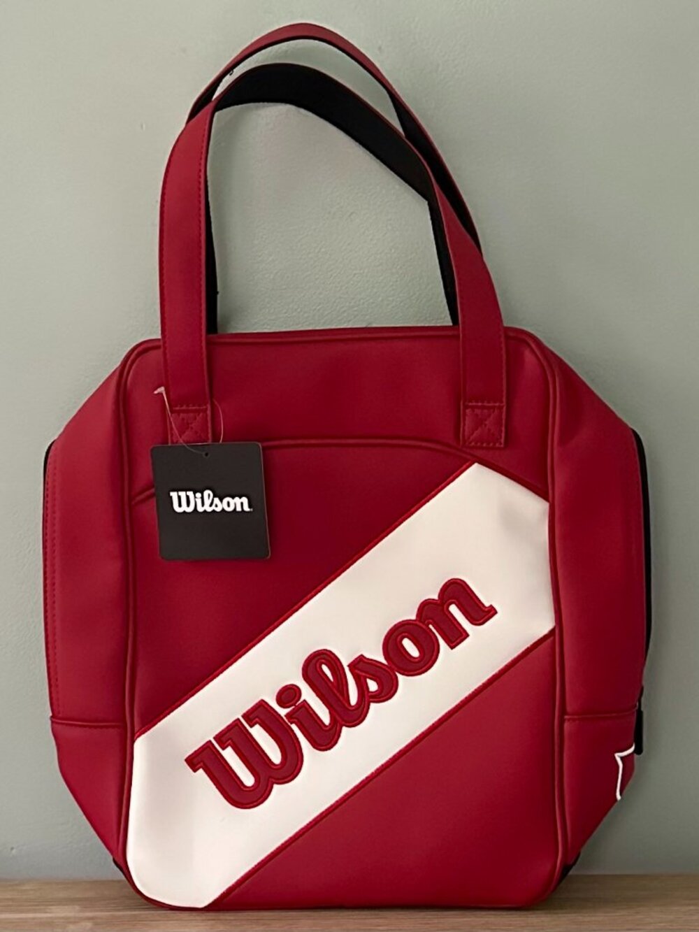 NWT Wilson Golf Practice Bag-Red/White Vintage Style